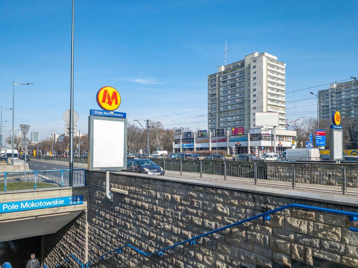 Apartament Fala Metro Sgh Klub Stodola Parking Parkview Fast Wifi Warsawa Bagian luar foto