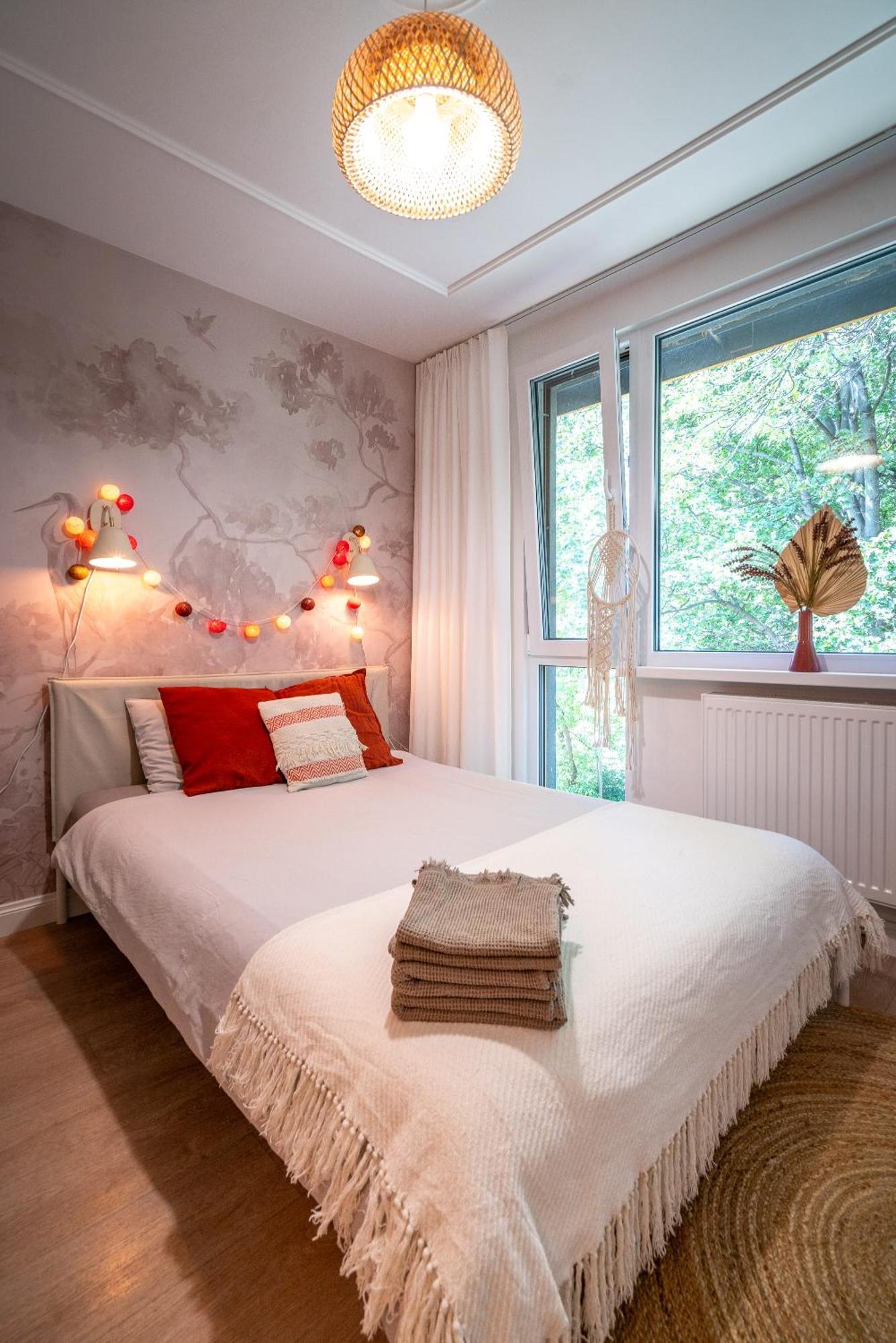 Apartament Fala Metro Sgh Klub Stodola Parking Parkview Fast Wifi Warsawa Bagian luar foto