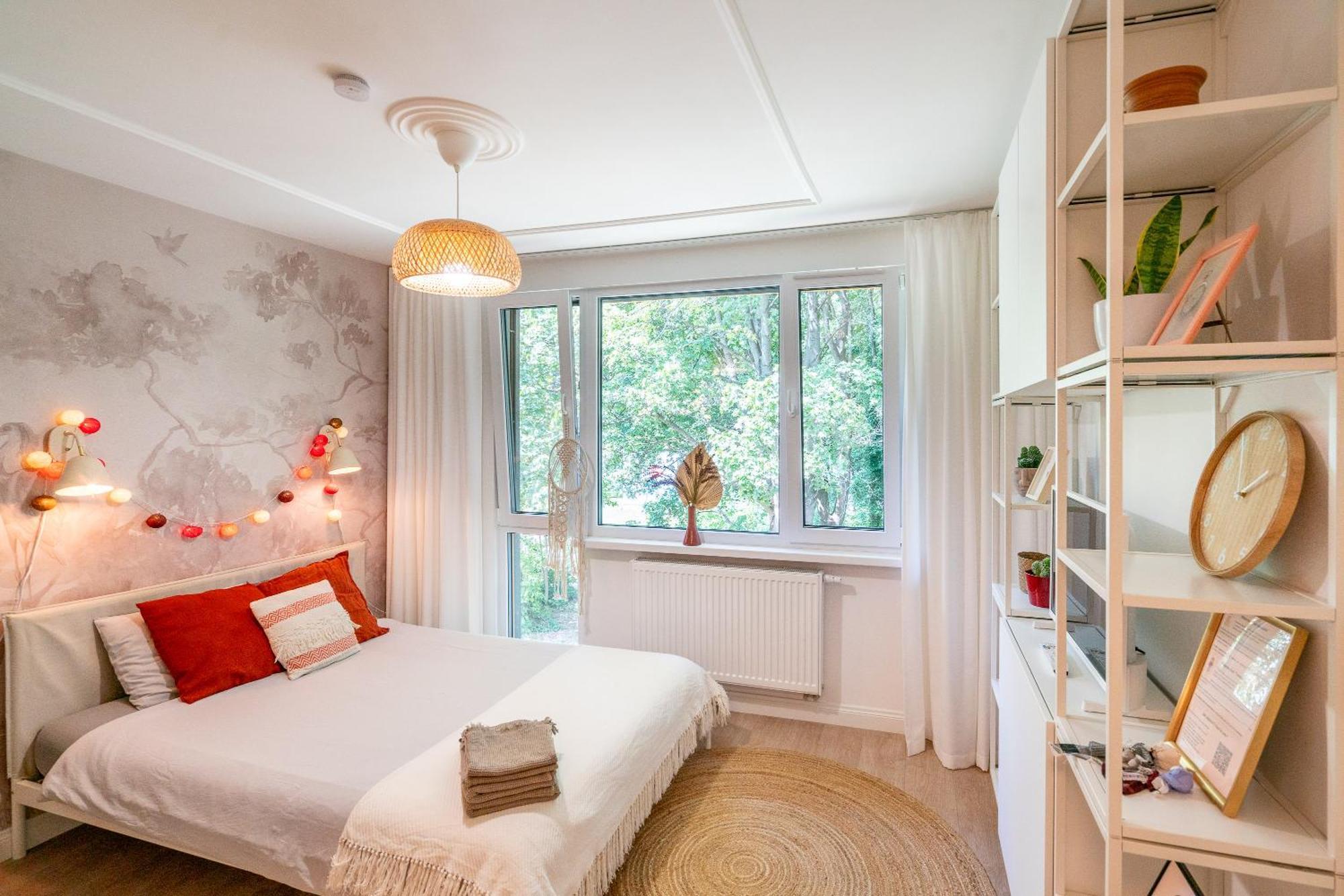 Apartament Fala Metro Sgh Klub Stodola Parking Parkview Fast Wifi Warsawa Bagian luar foto